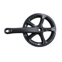 Freego eBike Right Crank Arm with Chainring in black