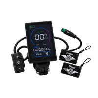 Freego Electric Bikes LCD Display, color display with control pad and NFC cards