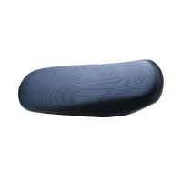 Freego Electric Dirt Bicycle Saddle, wide black textured seat