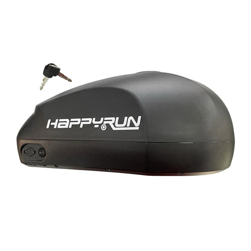 HappyRun G100 Pro black tank-style top battery with keys