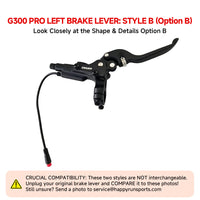 HappyRun G300 Pro left brake lever, style B