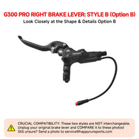 HappyRun G300 Pro right brake lever, style B