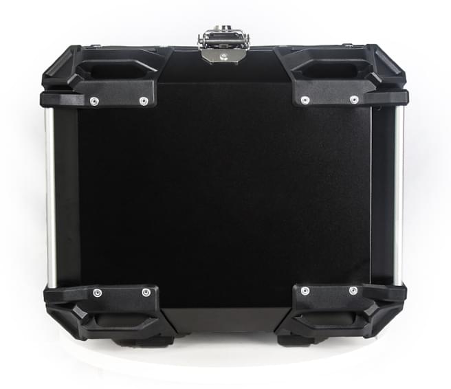 HappyRun cargo box in black, front view