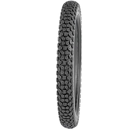 Kenda K270 front dual sport tire, side view