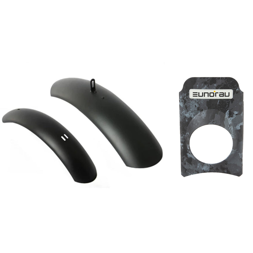 Eunorau FLASH fenders and camo lampshade cover kit