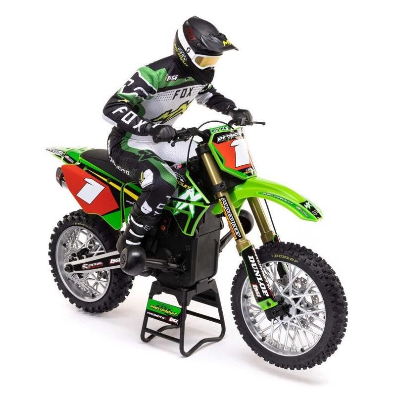LOSI LOS06002 1/4 Promoto-MX Motorcycle RTR w/ Battery & Charger, Pro Circuit
