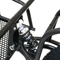 Eunorau Fat Tire Cargo Trailer: trailer rear suspension shock