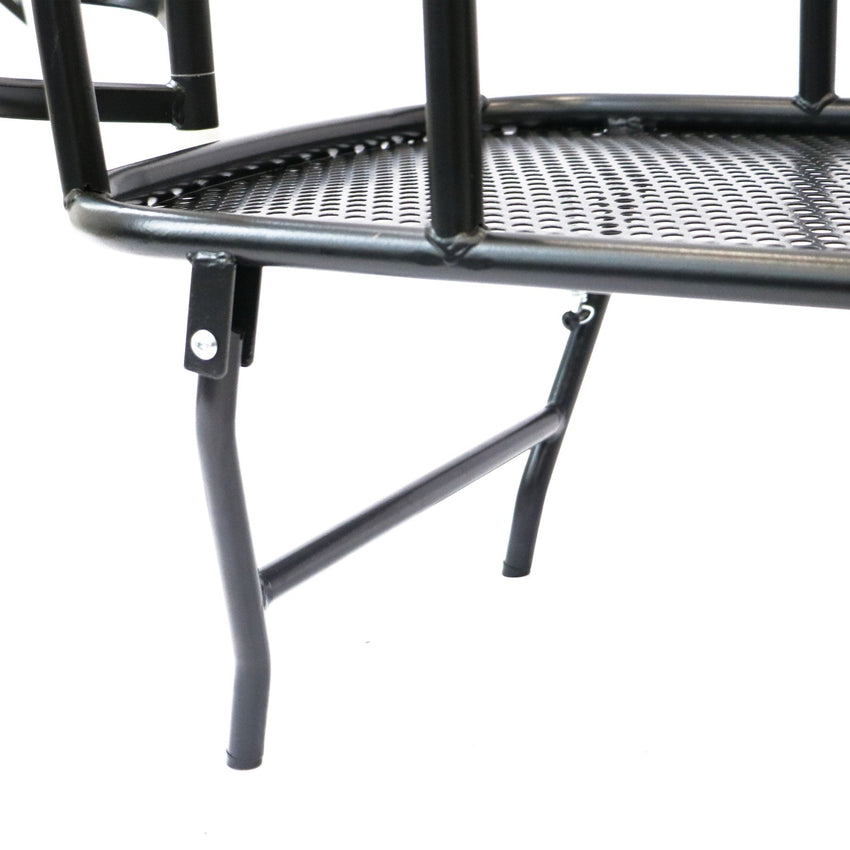 Eunorau Fat Tire Cargo Trailer: trailer stand close-up