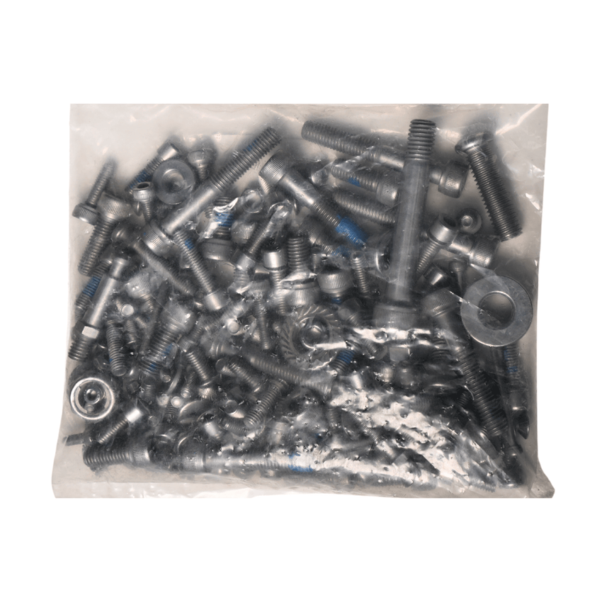 Rerode R1/R1 Plus Complete Bolt Kit, assorted bolts, nuts and washers in a clear bag