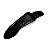 Rerode R1 Plus Front Fender, black front fender, angled underside view