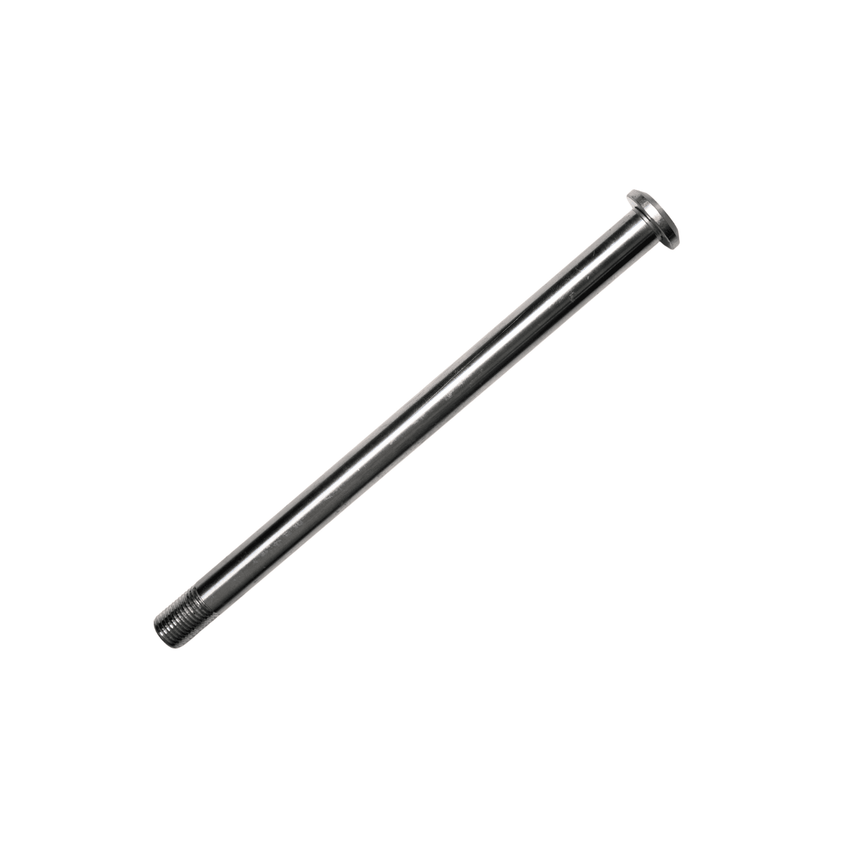 Rerode R1/R1 Plus Rear Wheel Axle, silver axle shaft with hex head, full-length view