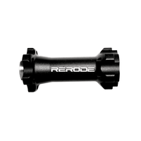 Rerode R1/R1 Plus Jack Shaft, black jack shaft hub with white Rerode lettering, side view