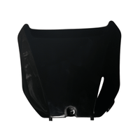 Rerode R1 or R1 Plus Number Plate (10kw), curved black front number plate