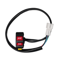 Rerode R1 8kw Mode Selector, mode switch with red Sport and Eco buttons and wiring lead
