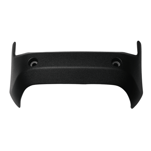 Rerode R1 Plus Controller Lower Cover, black molded controller cover, curved front view