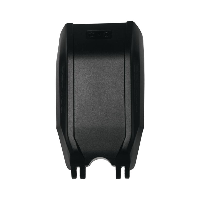 Rerode R1 Battery Cover, black battery cover, front view