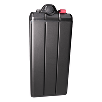 Rerode R1 Battery, black battery pack, side view with top handle