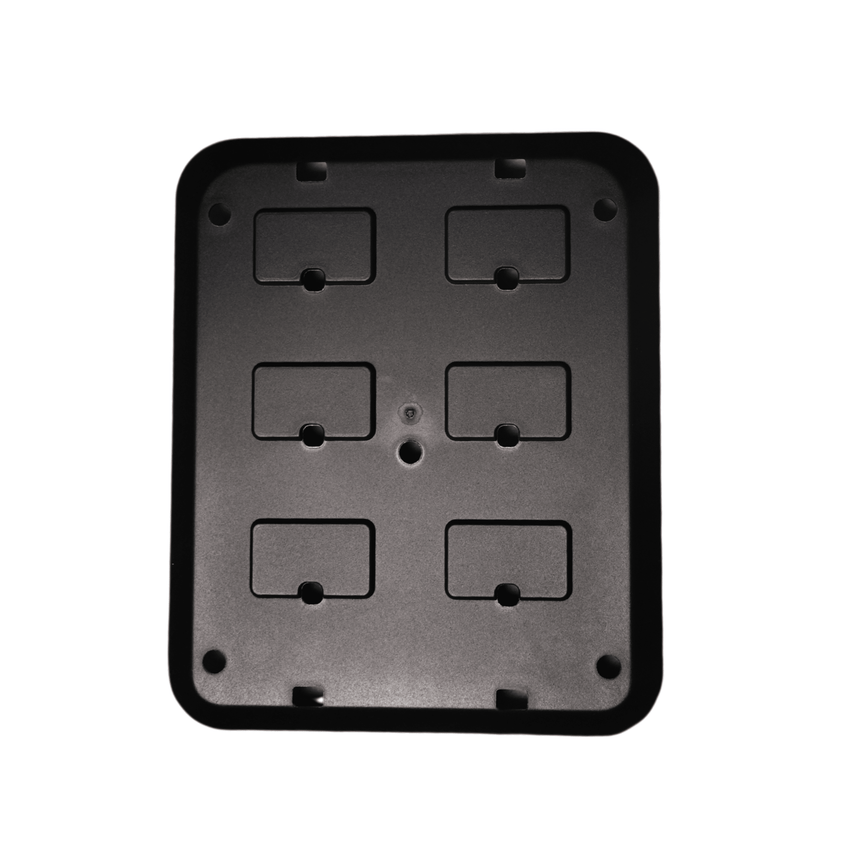 Rerode R1/R1 Plus Battery Support Base, black battery support base tray with cutouts