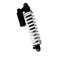 Rerode R1 Plus Rear Shock, rear shock with white coil spring and black reservoir