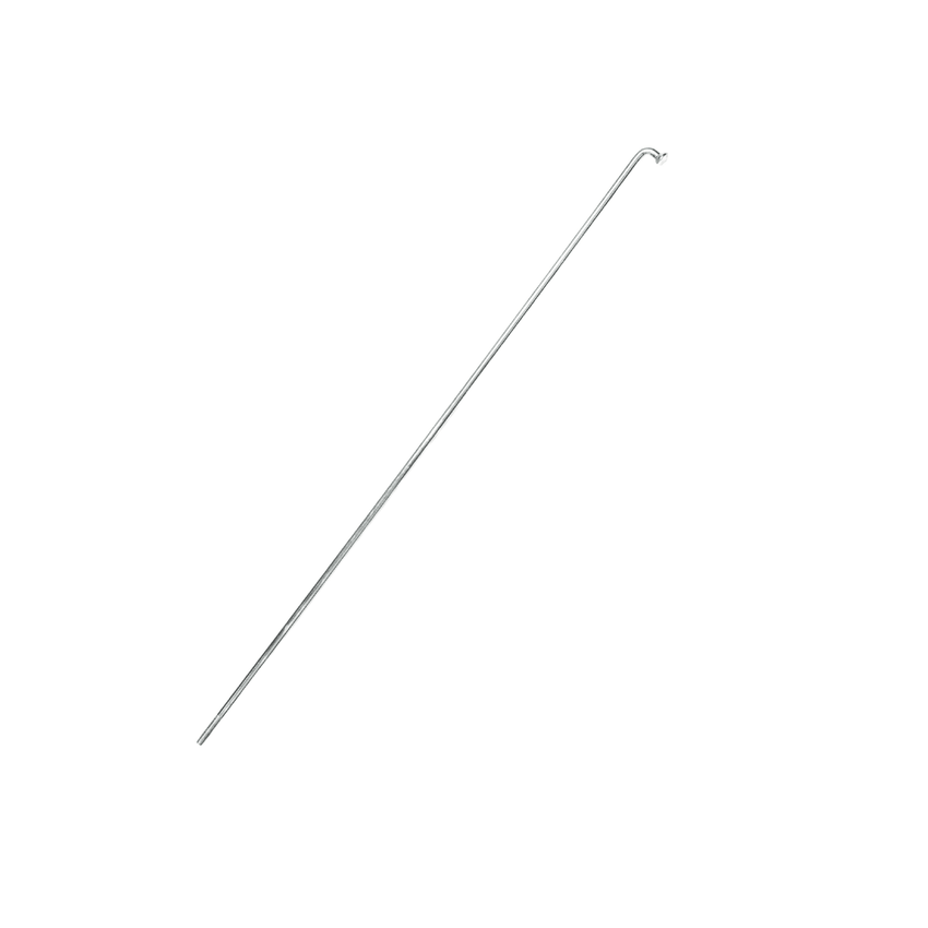 Rerode R1 Plus Front Wheel Spoke, single silver spoke with bent head