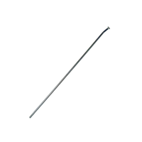 Rerode R1 Plus Rear Wheel Spoke, single dark spoke, full-length view