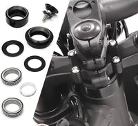 RFloXa fork bearing kit parts: bearings, races, seals and dust caps