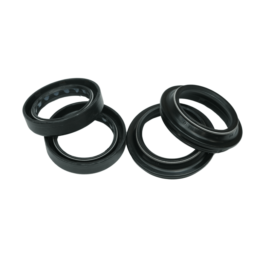 Two pairs of RFloXa fork oil seals and dust seals