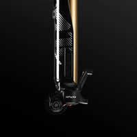 RFloXa Hawk31 Max Gold fork lower leg and axle detail