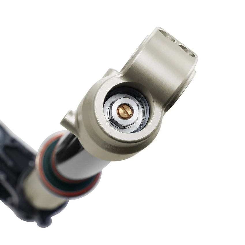 RFloXa Ultra43 front fork top triple clamp detail – drop-in fit for Sur-Ron Ultra Bee platform