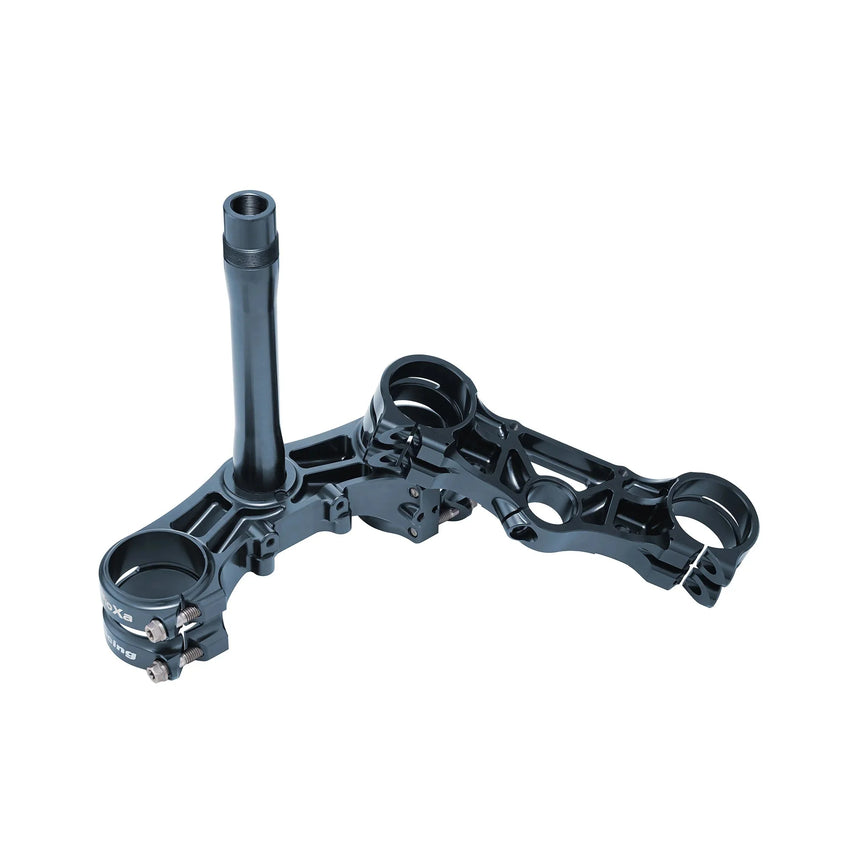 RFloXa Ultra43 front fork lower leg and axle detail – professional installation available at BHive Moto Shop Utah