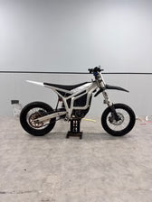 Talaria Komodo electric dirt bike fitted with the RFloXa TK43 fork