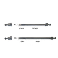 185mm and 233mm adapter lengths compared