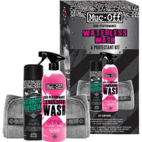 Motorcycle Waterless Wash and Protectant Kit