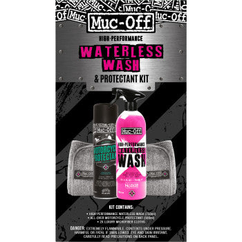 Motorcycle Waterless Wash and Protectant Kit
